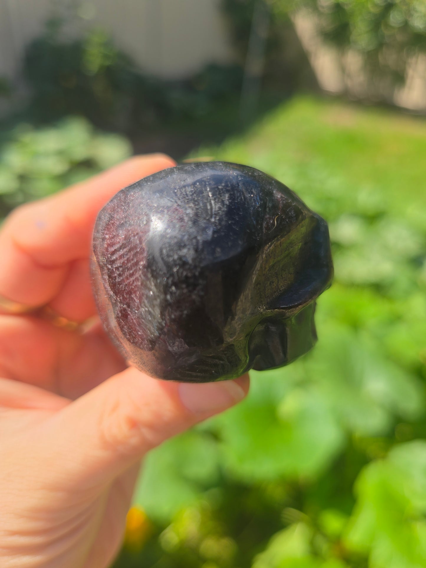 Garnet skulls