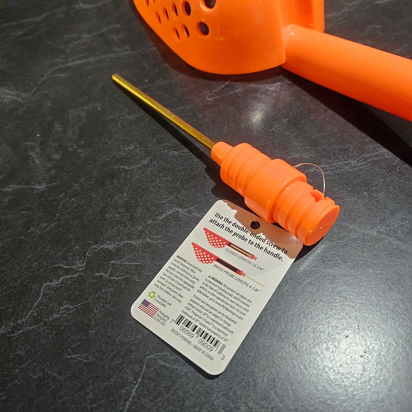 Scoop-N-Probe 14" Sand Scoop and Brass Probe