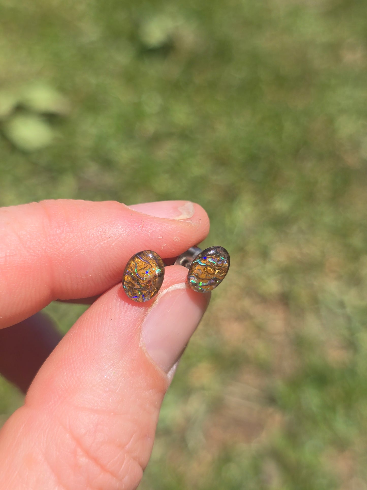 Opal earrings n7