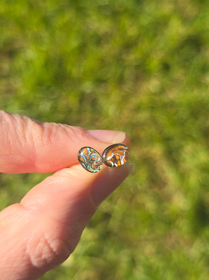 Opal earrings #Q