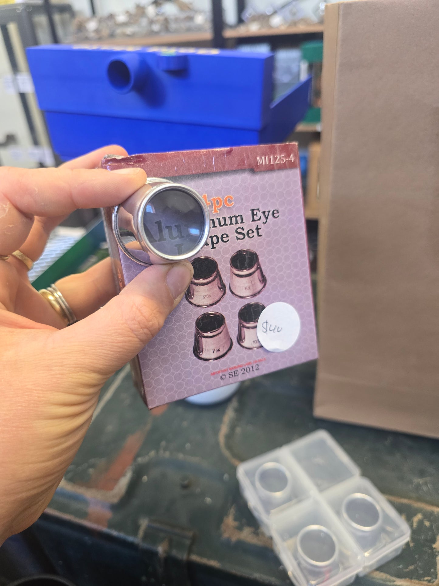 Jewlers loupe 4 set