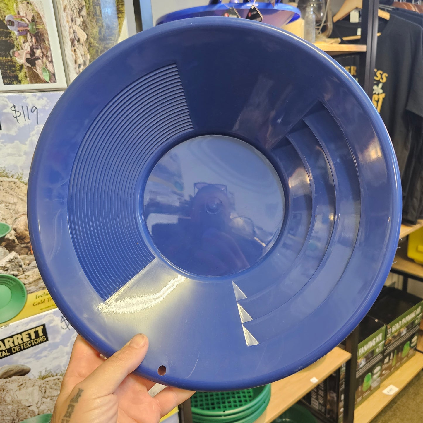 14" Gold Pan | Addiction circle