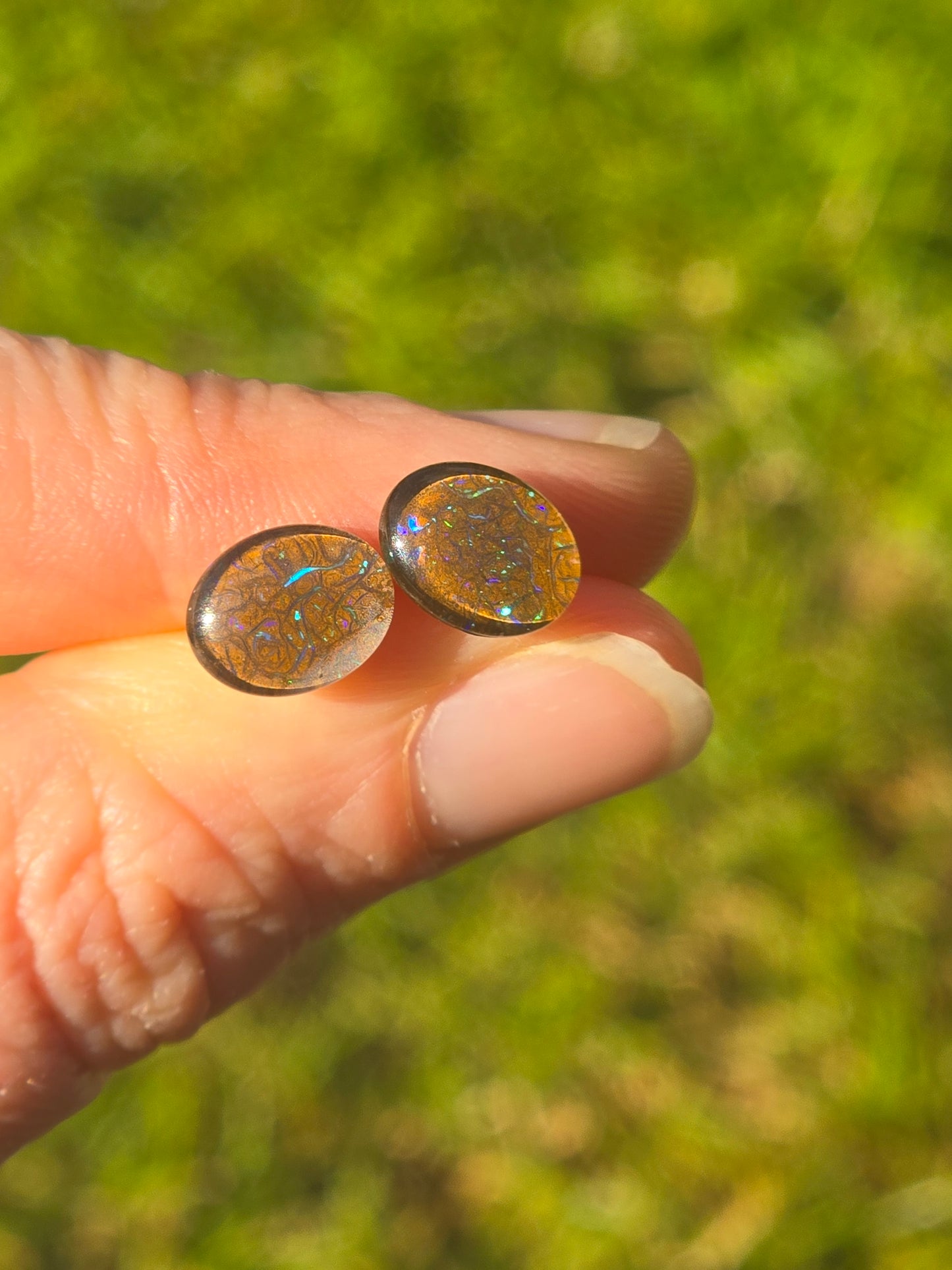 Opal Earrings #A
