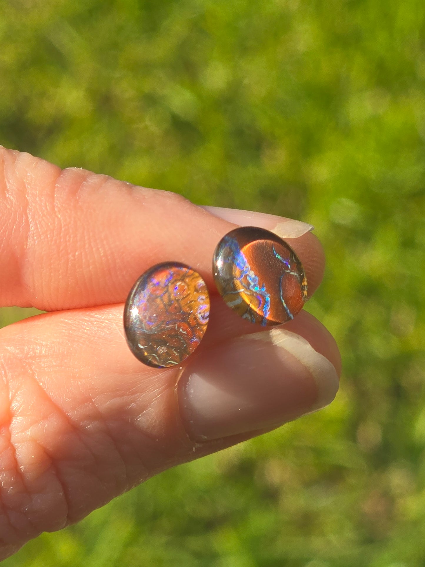 Opal Earrings #B