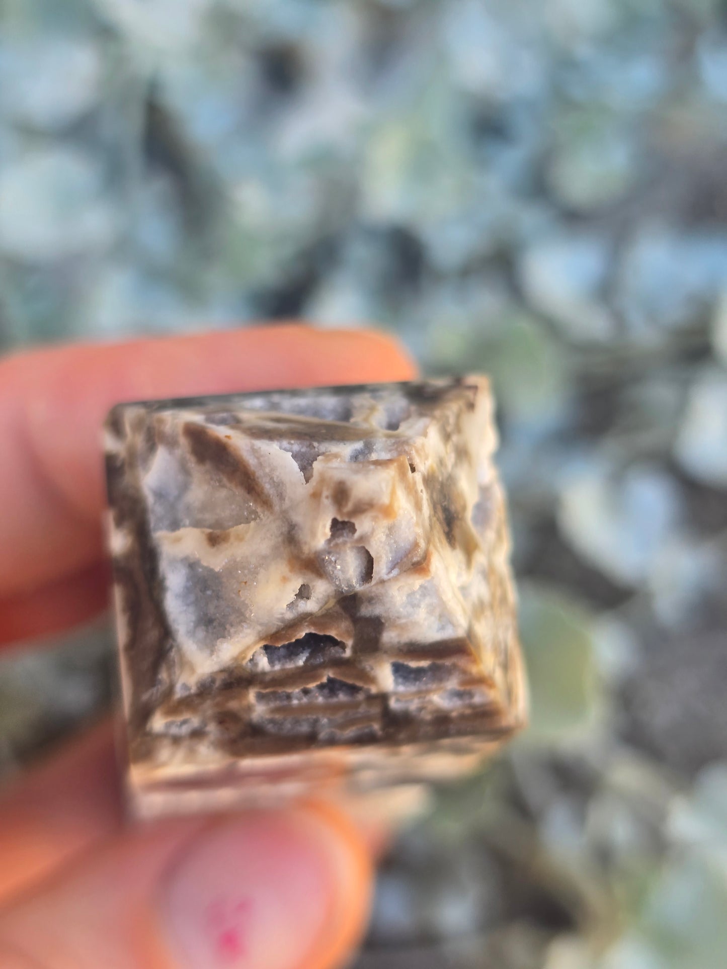 Druzy Quarts towers