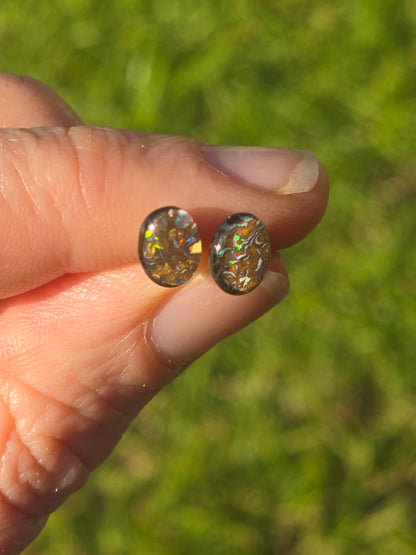 Opal Earrings #C