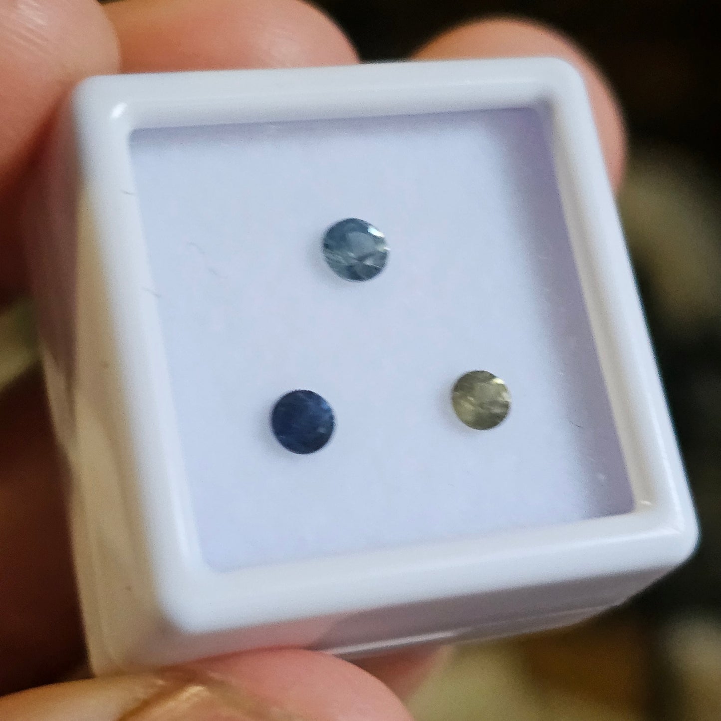 3 x Round Cut QLD Sapphires
