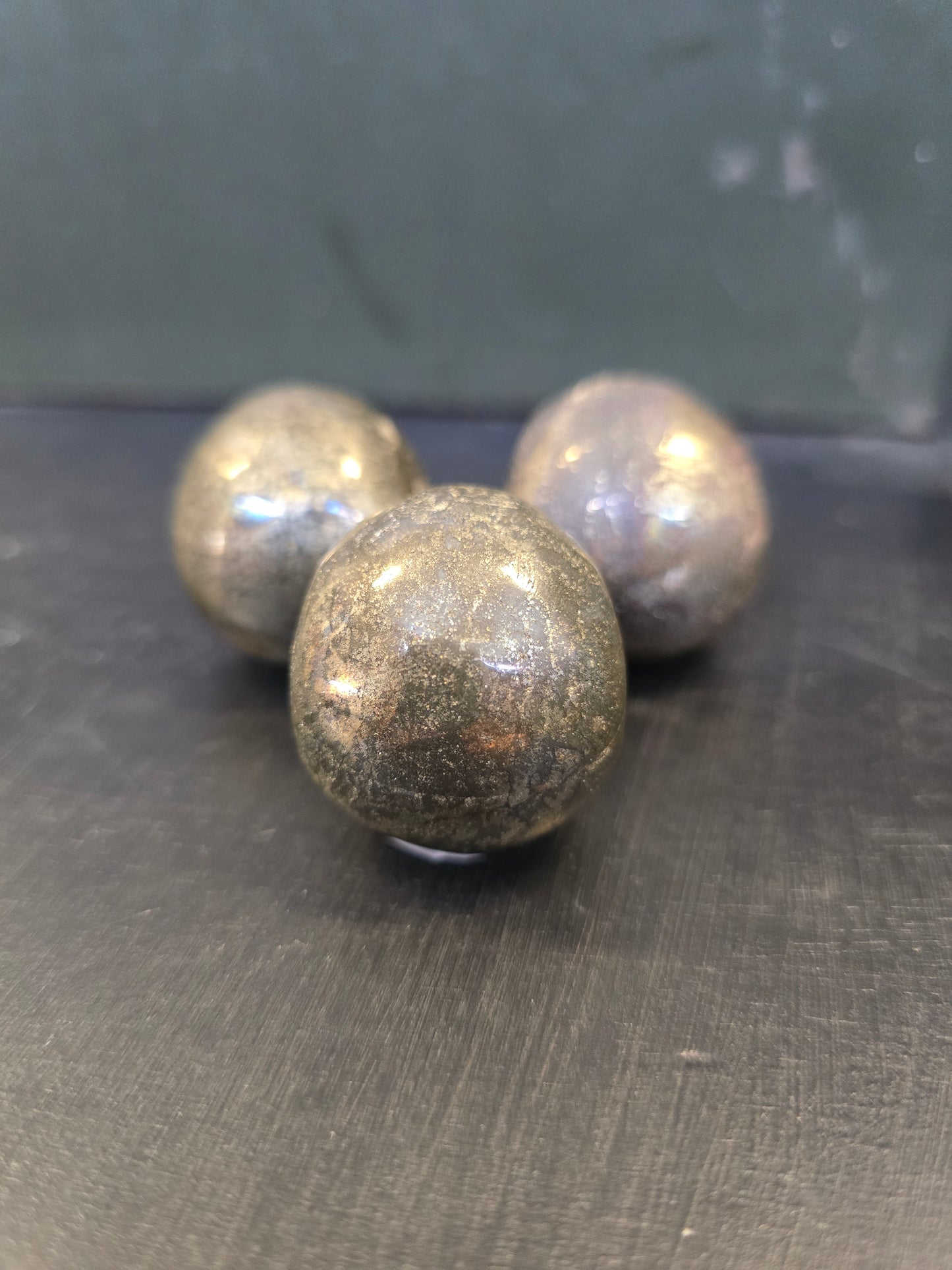 Pyrite skull