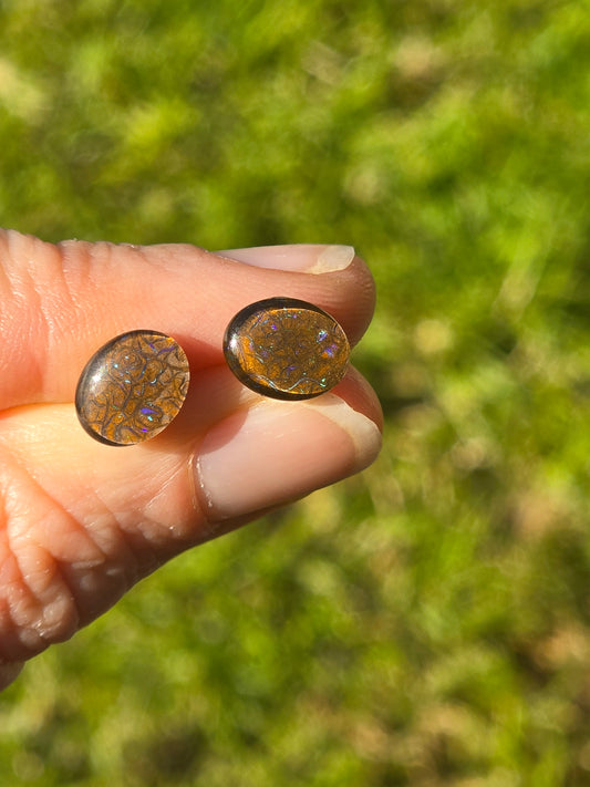 Opal Earrings #A