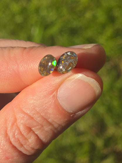 Opal Earrings #C