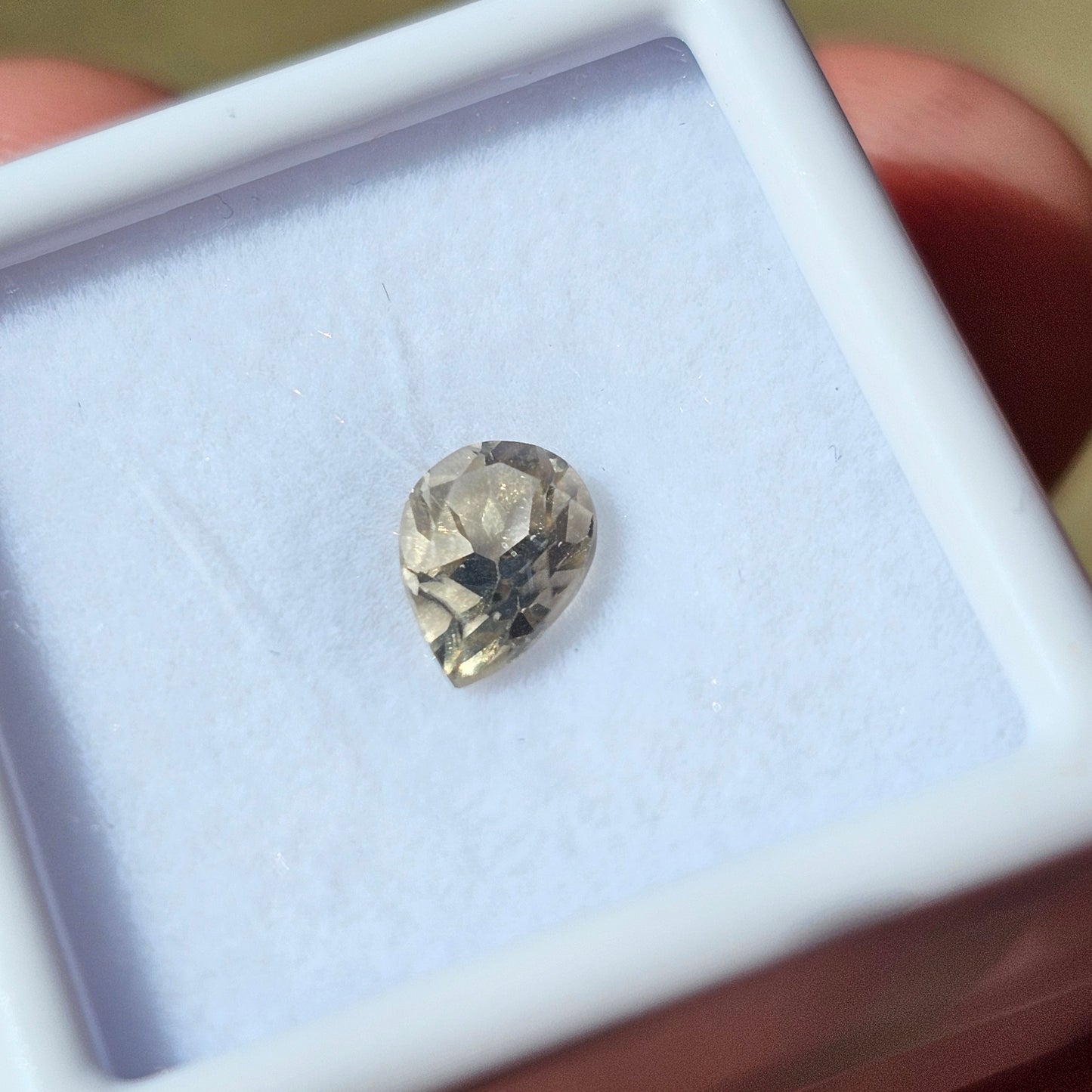 Smokey Quartz | pear cut