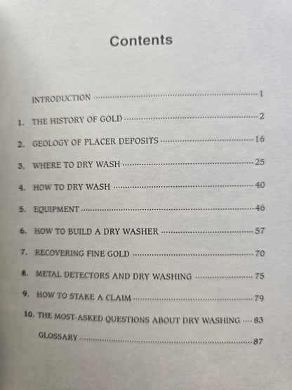 Dry Washing for Gold.