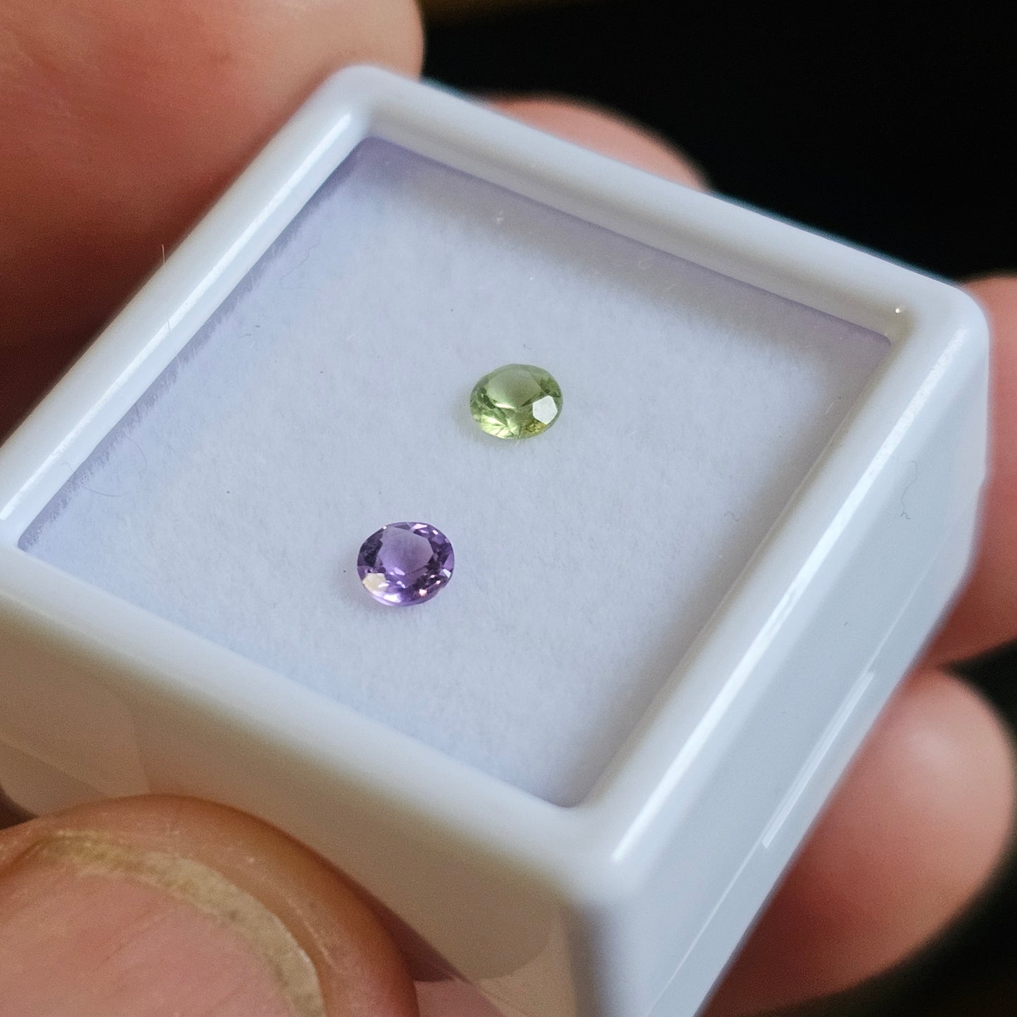 Peridote & Amythest Parcel