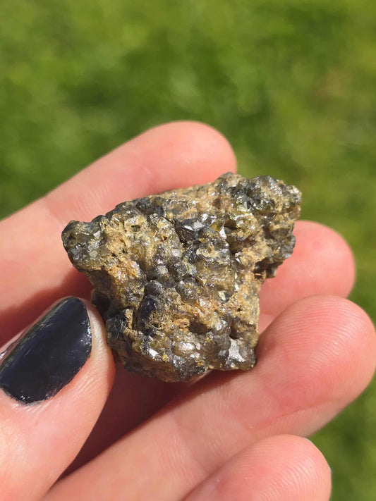 Grossular Green Garnett