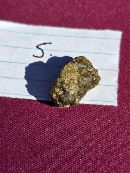 Grossular Garnett Specimen 💚