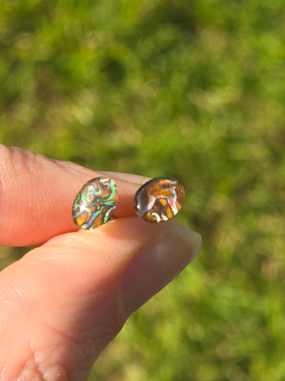 Opal earrings #Q