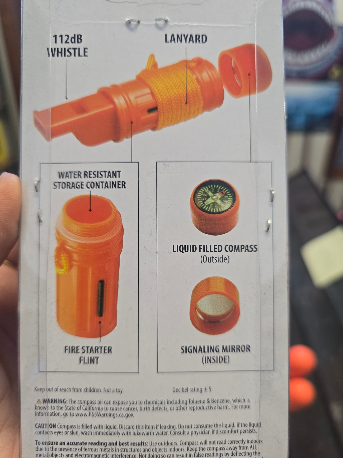 Survival whistle