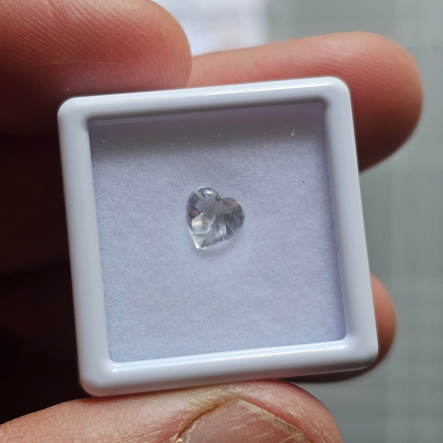 0.605ct Love Heart Cut Topaz