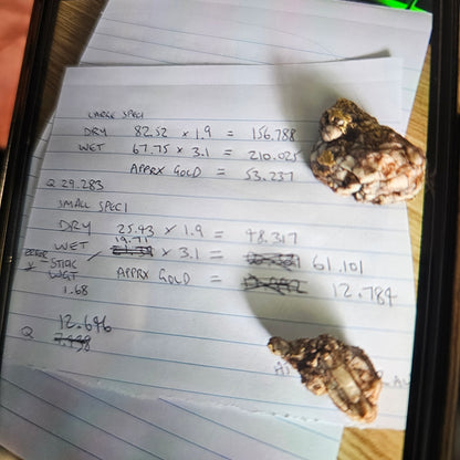 53.27 Gram Gold Specimen (READ DESCRIPTION CAREFULLY)