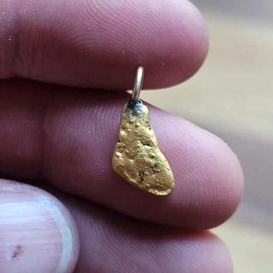 1.82 Natural Gold Nugget Necklace Pendant