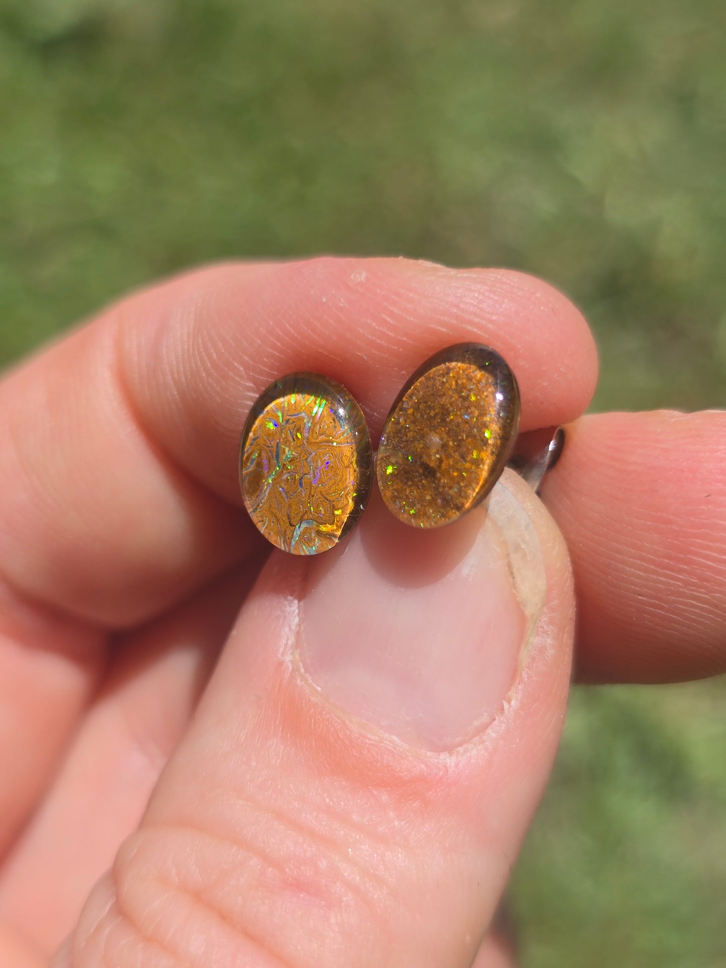 Opal earrings n9