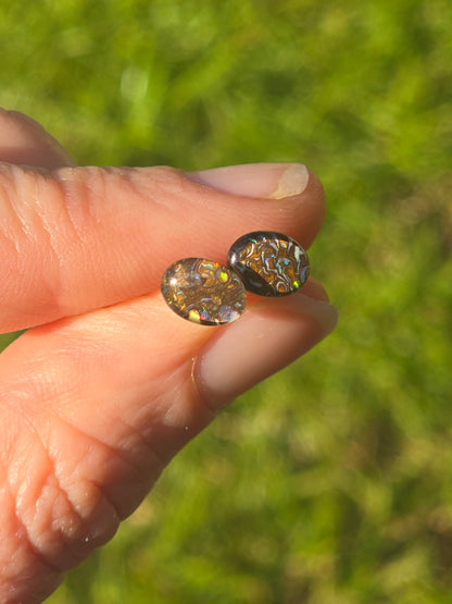 Opal Earrings #C