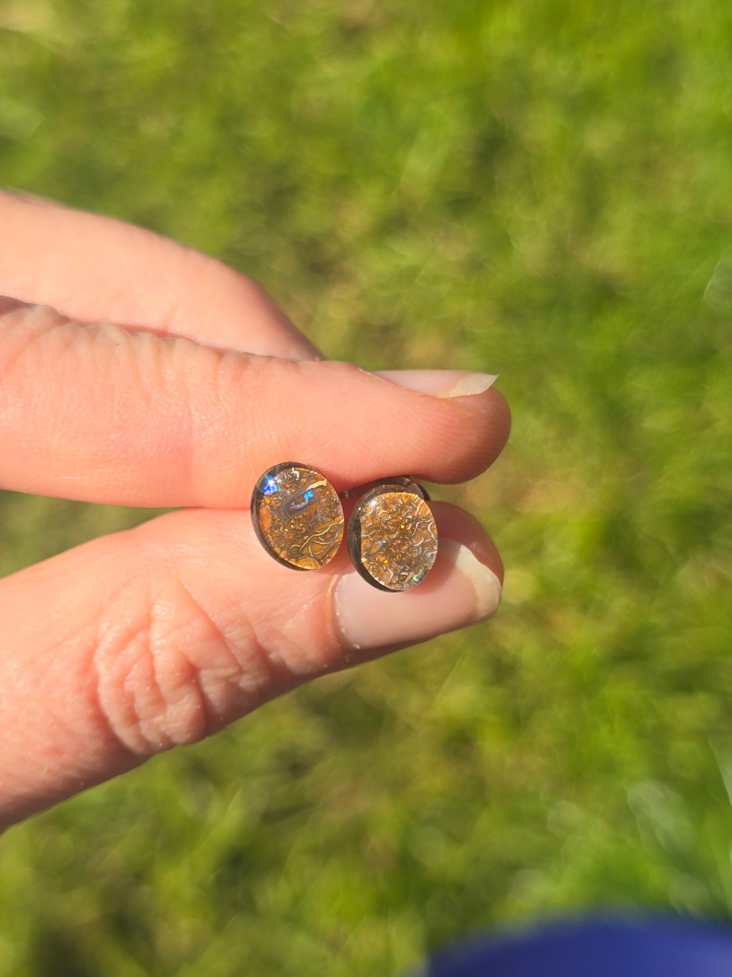 Opal Earrings #T