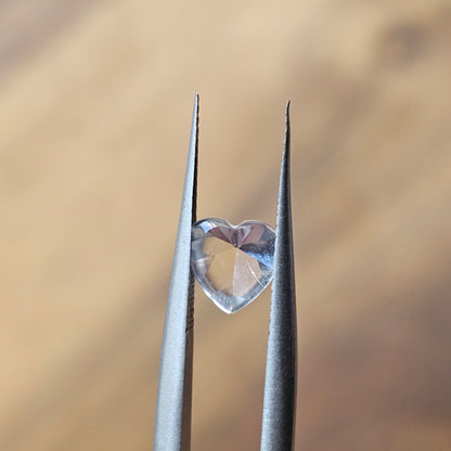 0.605ct Love Heart Cut Topaz