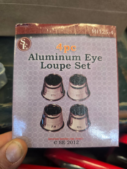 Jewlers loupe 4 set