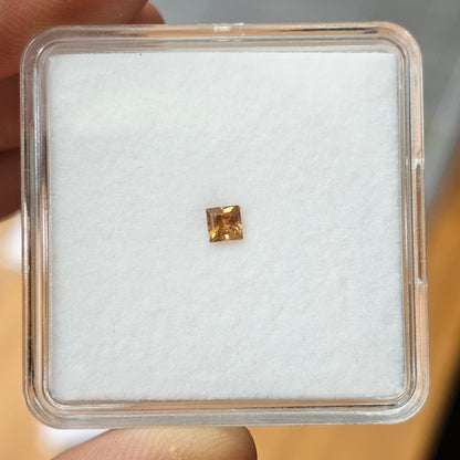 Square Cut Harts Range Zircon