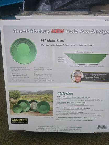 Deluxe Gravity Trap Gold Panning kit