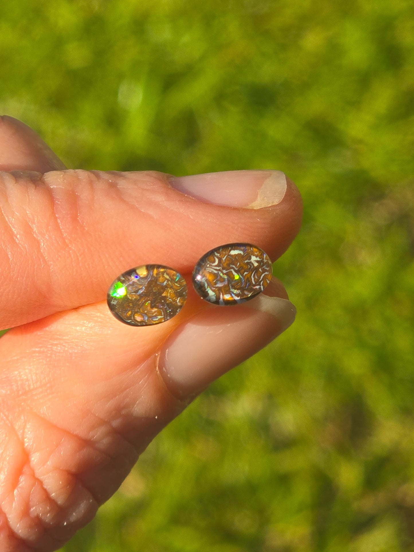 Opal Earrings #C