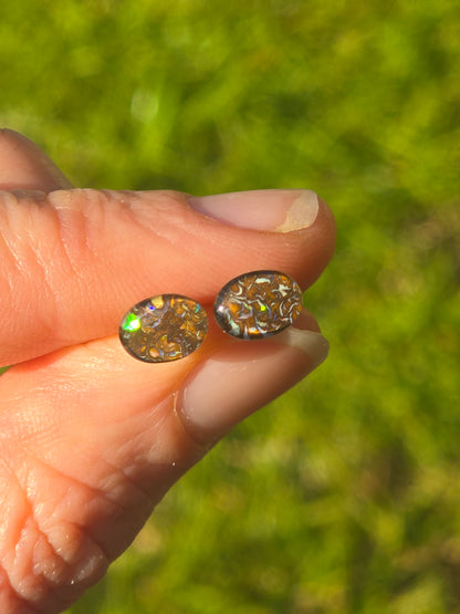 Opal Earrings #C