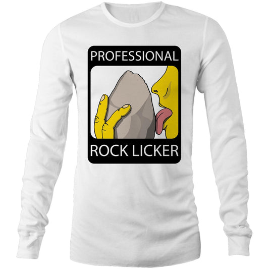 Professional Rock Licker (AS Colour Base - Mens Long Sleeve T-Shirt)