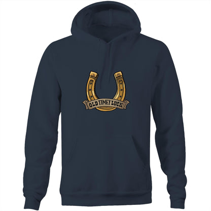 Old Timey Luck (AS Colour Stencil - Pocket Hoodie Sweatshirt)