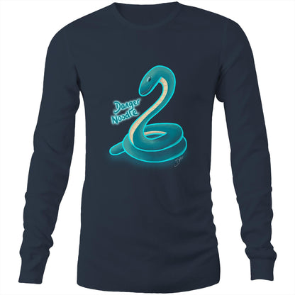 Danger Noodle (AS Colour Base - Mens Long Sleeve T-Shirt)