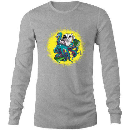 The Kraken (AS Colour Base - Mens Long Sleeve T-Shirt)