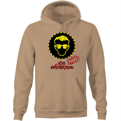 Safety Squint - (AS Colour Stencil - Pocket Hoodie Sweatshirt)