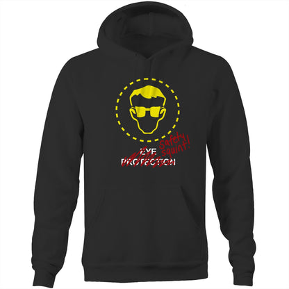 Safety Squint - (AS Colour Stencil - Pocket Hoodie Sweatshirt)