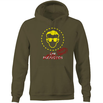 Safety Squint - (AS Colour Stencil - Pocket Hoodie Sweatshirt)