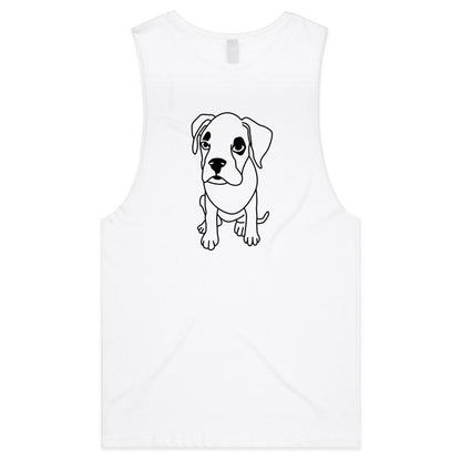 Fern (AS Colour Barnard - Mens Tank Top Tee) - DESIGN ON BACK ONLY