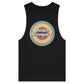 Senior Sweatpants - (AS Colour Barnard - Mens Tank Top Tee) - DESIGN ON BACK ONLY