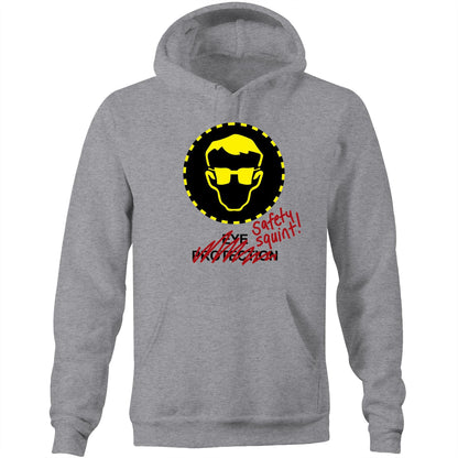 Safety Squint - (AS Colour Stencil - Pocket Hoodie Sweatshirt)