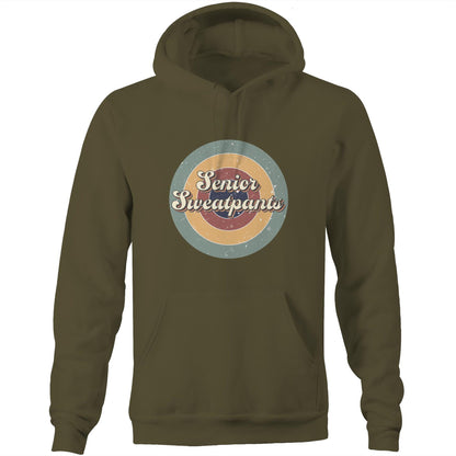 Senior Sweatpants - (AS Colour Stencil - Pocket Hoodie Sweatshirt)