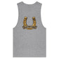 Old Timey Luck (AS Colour Barnard - Mens Tank Top Tee) - DESIGN ON BACK ONLY