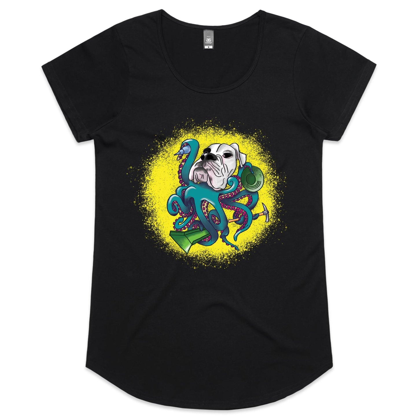 The Kraken (AS Colour Mali - Womens Scoop Neck T-Shirt)