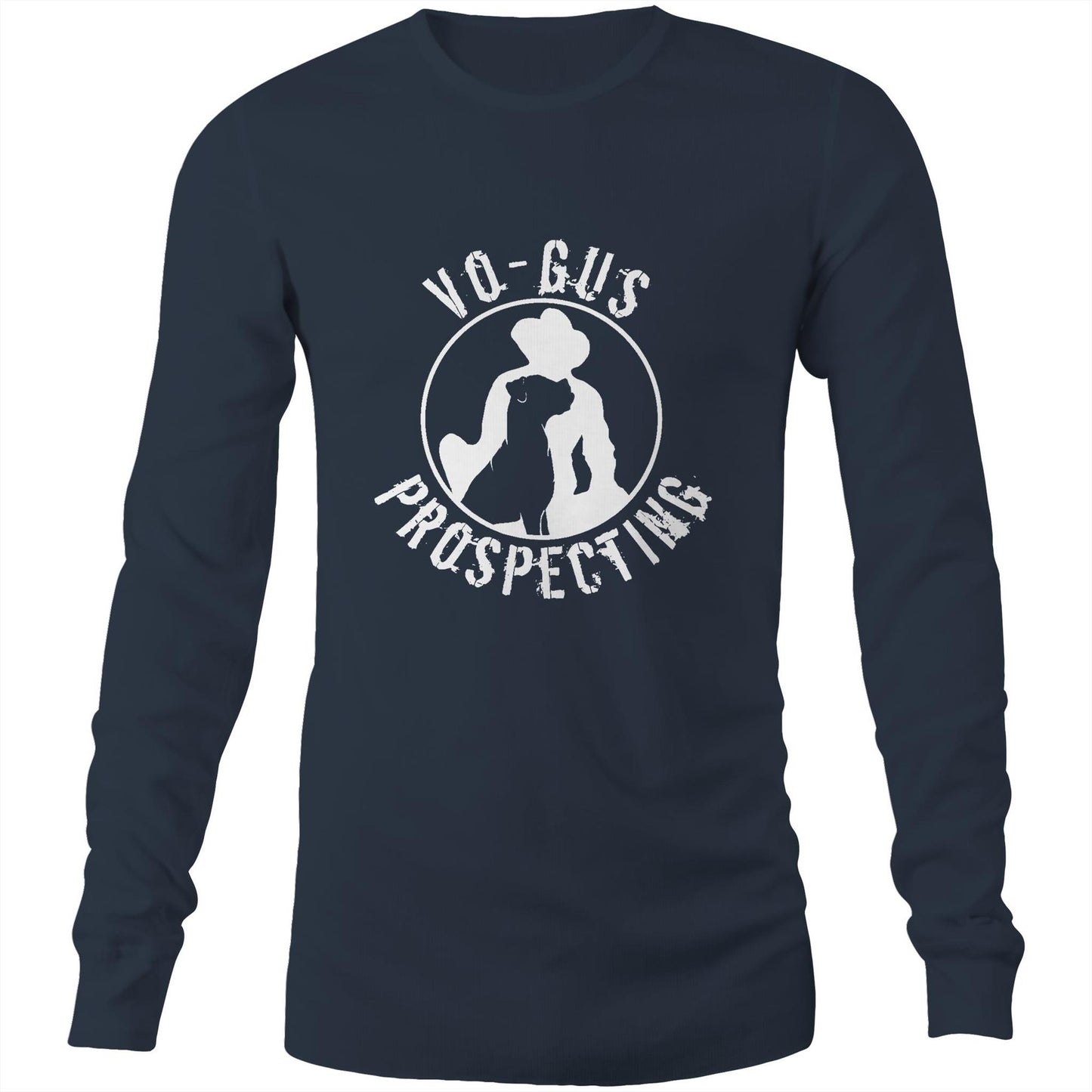 Vo-Gus Prospecting (AS Colour Base - Mens Long Sleeve T-Shirt)