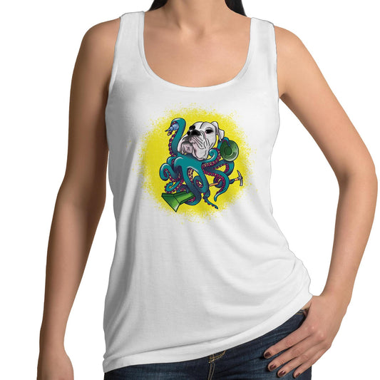Kraken - (AS Colour Tulip - Womens Singlet)