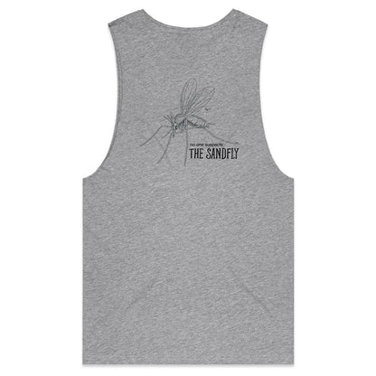 The Sandfly (AS Colour Barnard - Mens Tank Top Tee) - DESIGN ON BACK ONLY