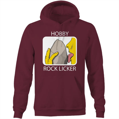 Hobby Rock Licker (AS Colour Stencil - Pocket Hoodie Sweatshirt)
